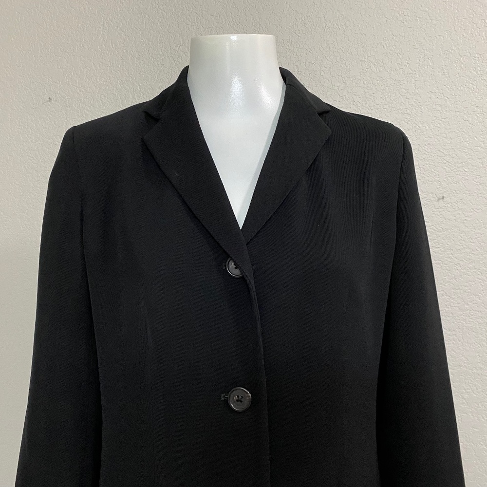 Classy Lined Ralph Lauren 3 Button Coat Size 6 - Picture 4 of 13